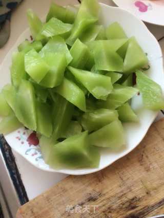 Lettuce Pork Rib Soup recipe