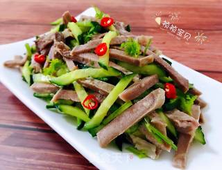 Cucumber Pork Tongue recipe