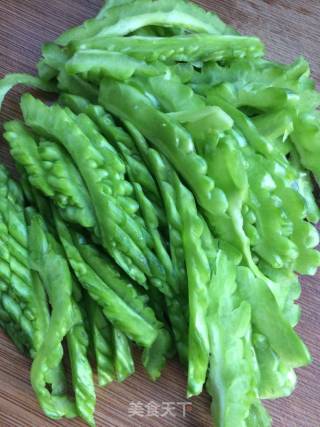 Cold Bitter Gourd recipe