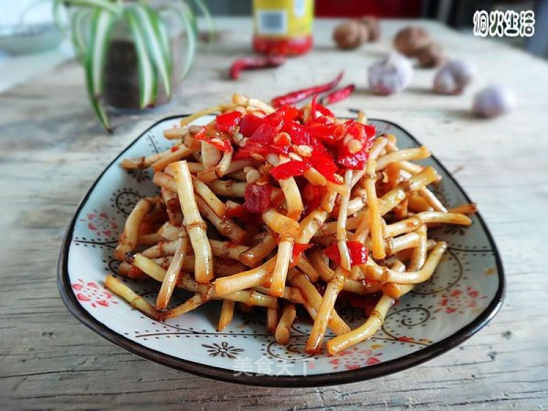 Stir-fried Houttuynia Cordata with Chopped Pepper recipe