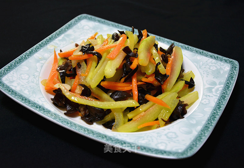 Vegetarian Fried Watermelon Peel recipe