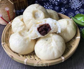 Red Bean Paste Buns recipe