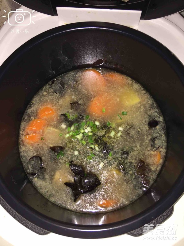 Salted Duck Spare Ribs Soup recipe