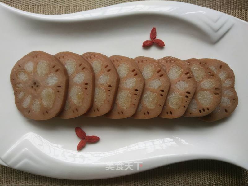 Brown Sugar Glutinous Rice Lotus Root recipe