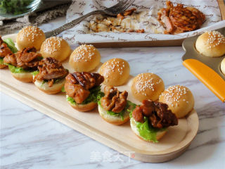 #柏翠大赛# High-value, Super Delicious Mini Burger recipe