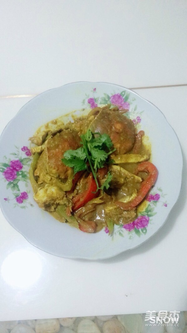 Coconut Milk Curry Crab recipe
