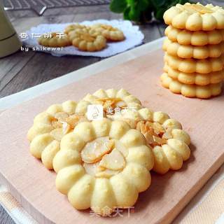 #aca烤明星大赛#almond Biscuits recipe