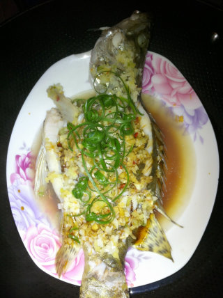 Steamed Osmanthus Fish recipe