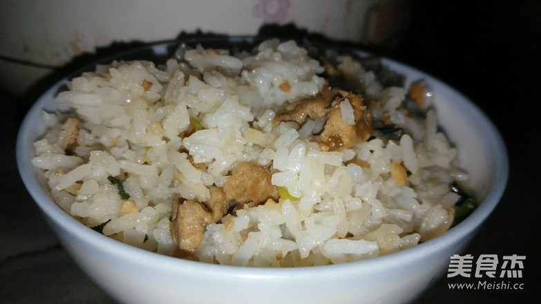 Scallion Chicken Baked Rice recipe