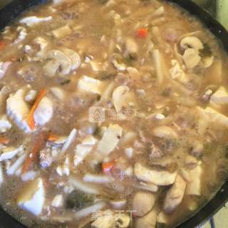 Tofu Fried Rice Cake recipe