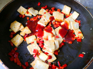 Sour and Spicy Appetizing Tofu recipe