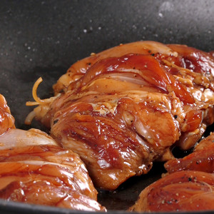 Black Pepper Chicken Drumstick Rice recipe