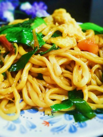 Fried Noodles with Egg recipe
