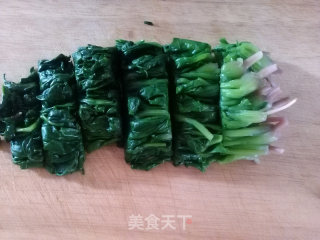 Spinach Mixed with Fragrant Dried recipe