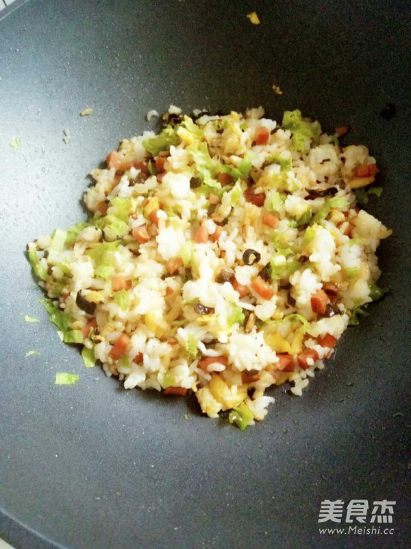 Rainbow Fried Rice recipe