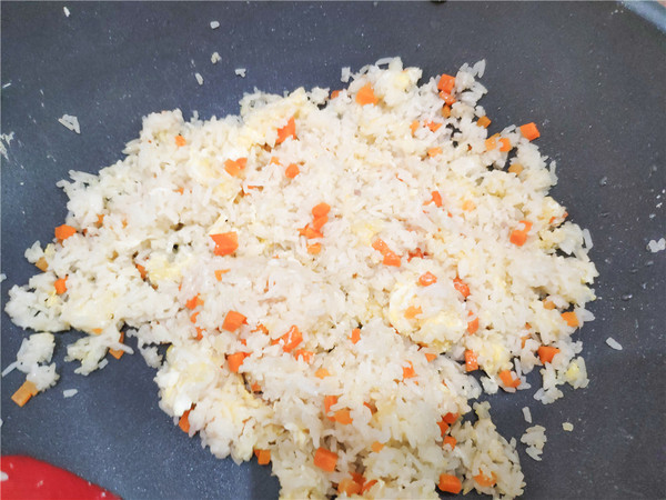 Fried Rice with Salad Dressing recipe