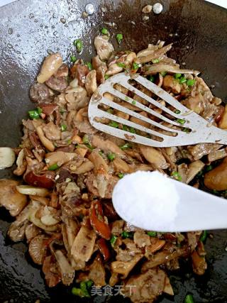 Green Pepper Wild Mushroom recipe