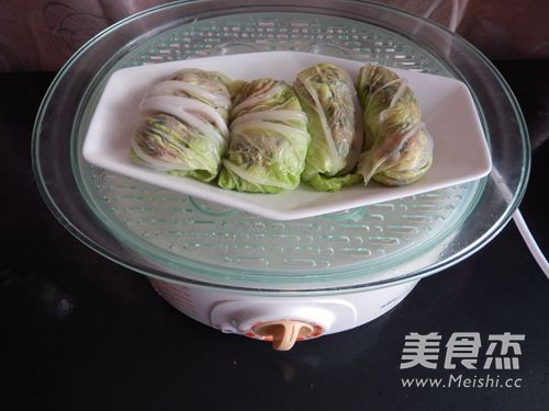 Three Fresh Cabbage Rolls recipe