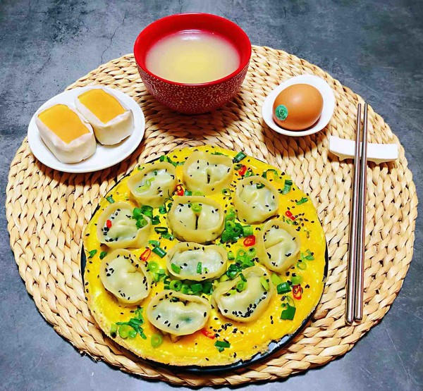 Ingot Dumplings Lying Egg recipe