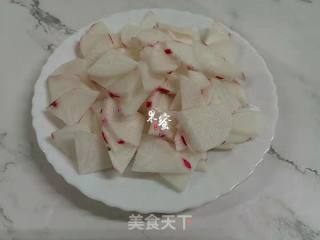 Fried Radish with Shrimps recipe
