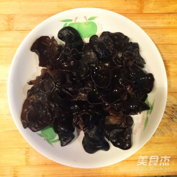 Fried Fungus with Broccoli recipe