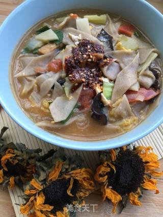 Home Style Flag Noodles recipe