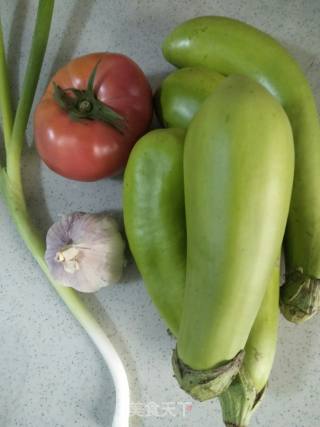 Stir-fried Eggplant with Tomatoes recipe