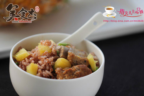 Pineapple Pork Ribs Rice recipe