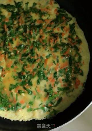 Celery and Carrot Omelette recipe