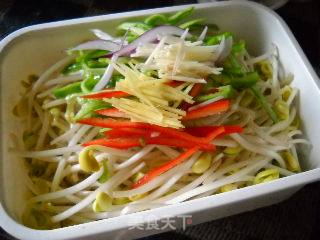 Soy Bean Sprouts Mixed with Chili recipe