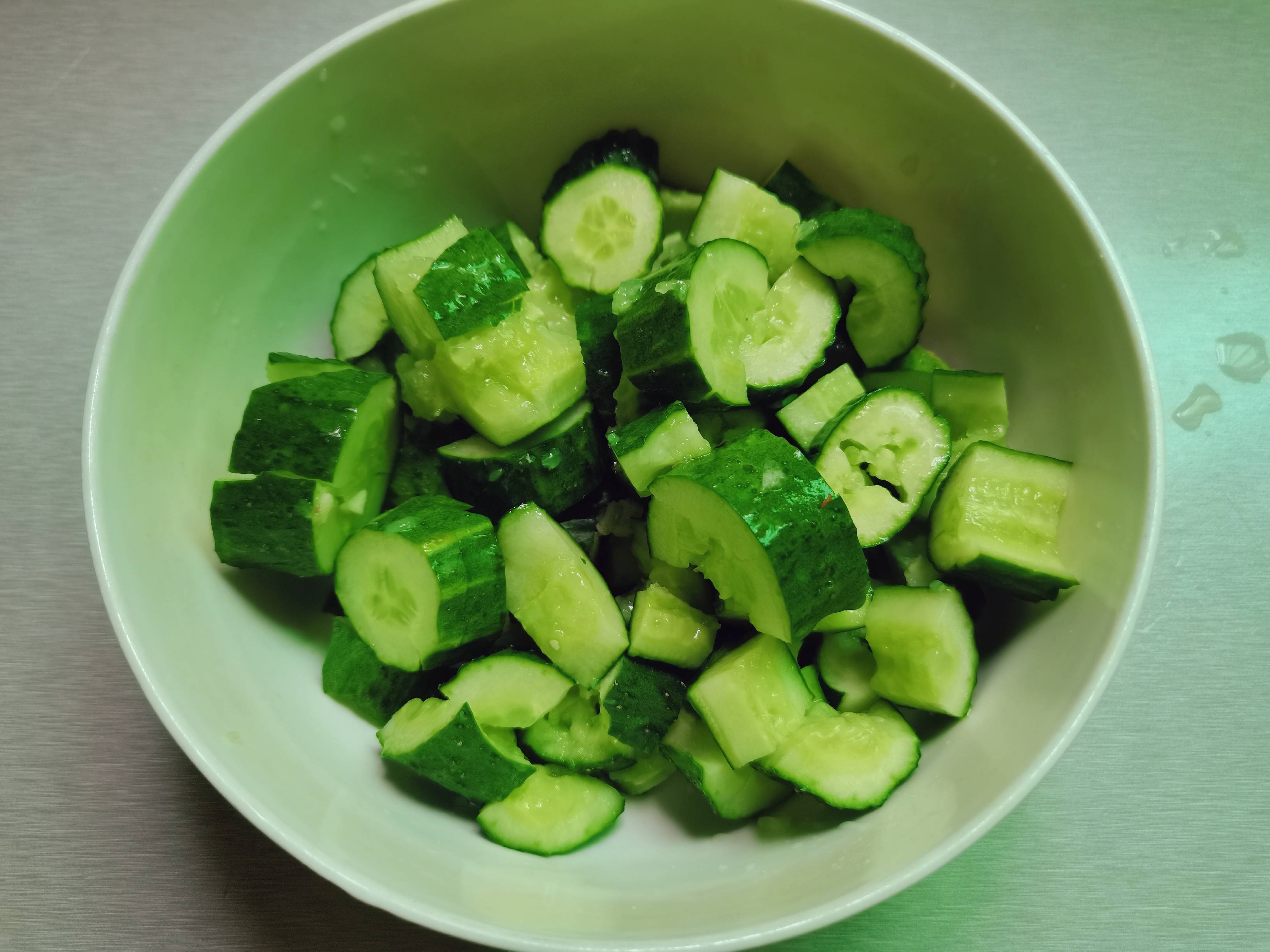 Cucumber with Vinaigrette recipe