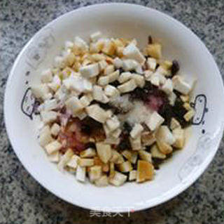 Steamed Minced Pork with Mushrooms and Eggs recipe
