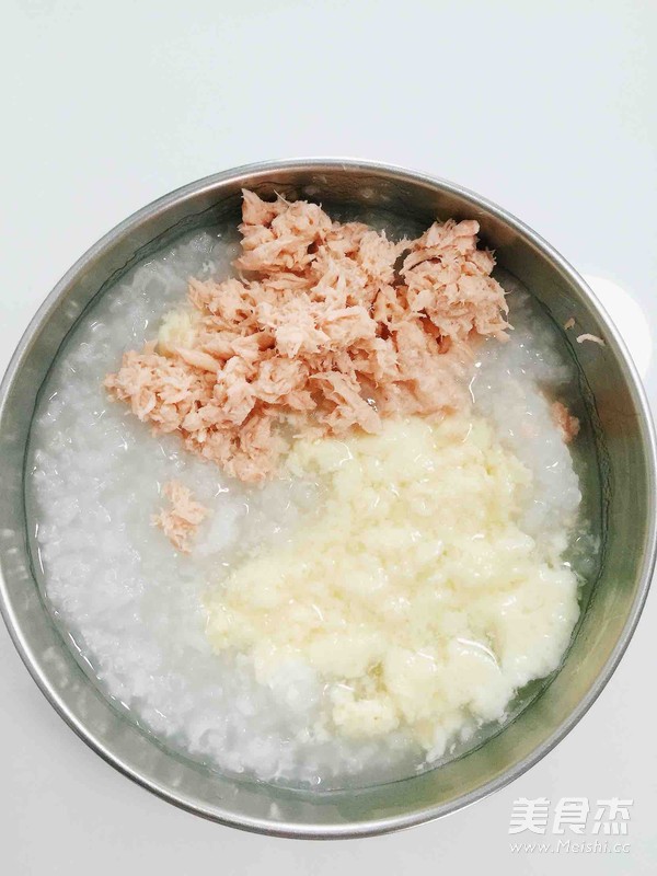 Salmon Egg Porridge recipe