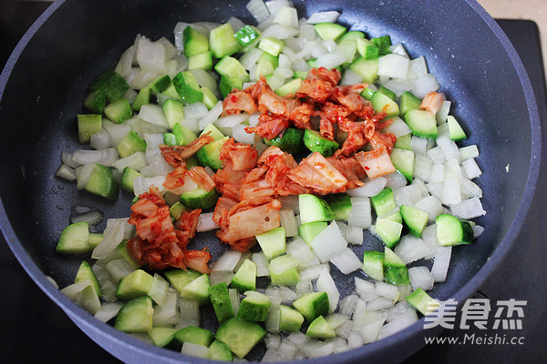 Assorted Kimchi Fried Rice recipe