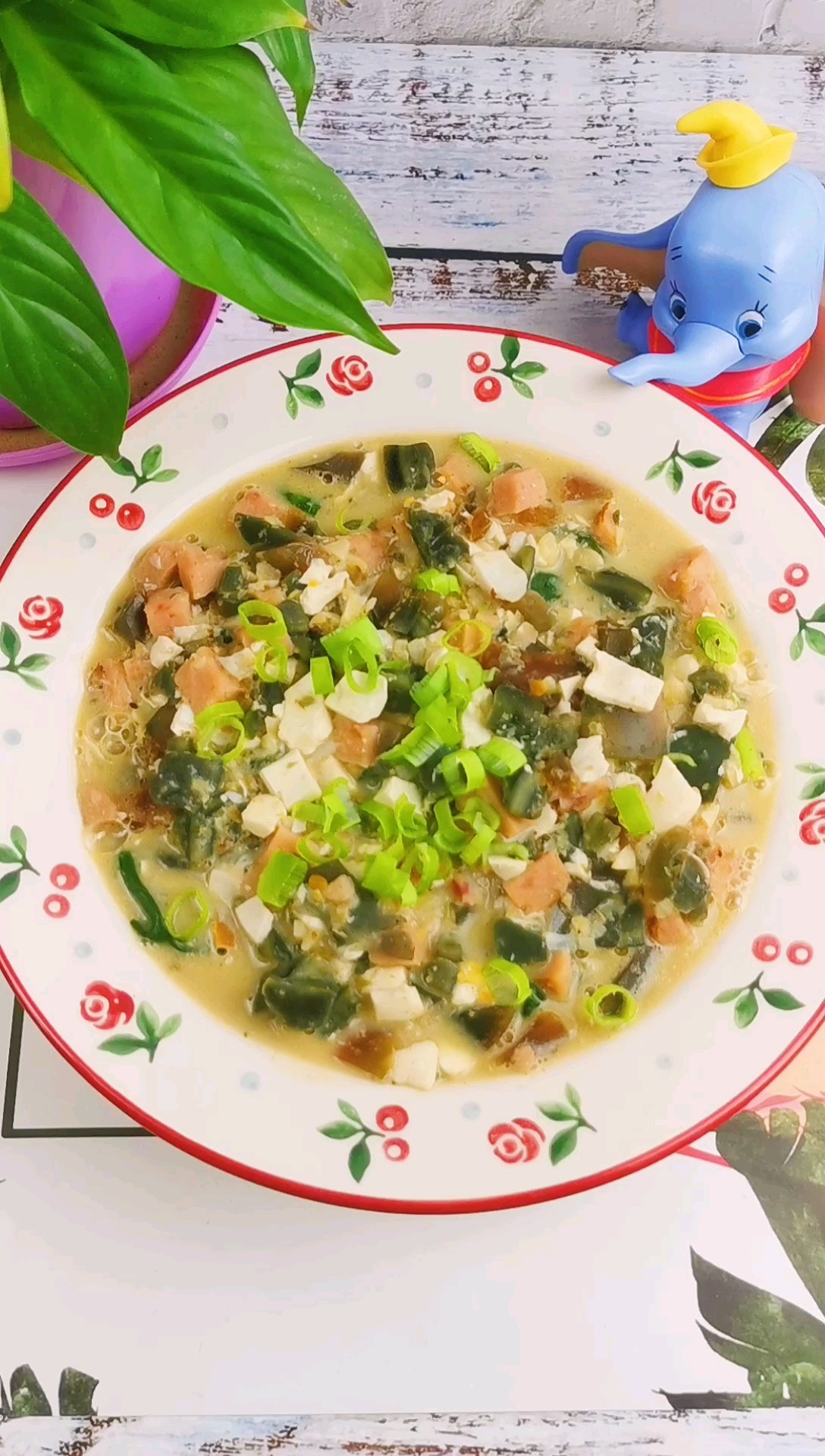 Spinach in Soup