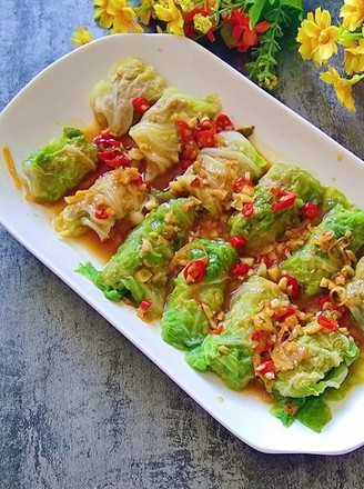 Spicy Cabbage Rolls with Meat
