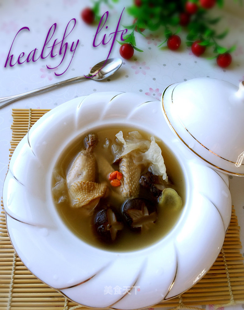 Mushroom Chicken Soup recipe