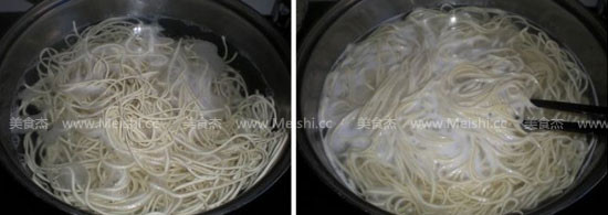 Yangzhou Dry Noodles recipe