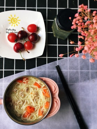 Pork Ribs Noodle Soup recipe