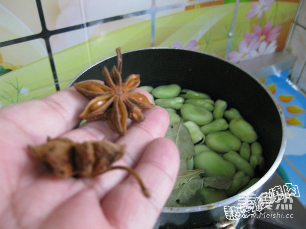 Spiced Boiled Broad Beans recipe