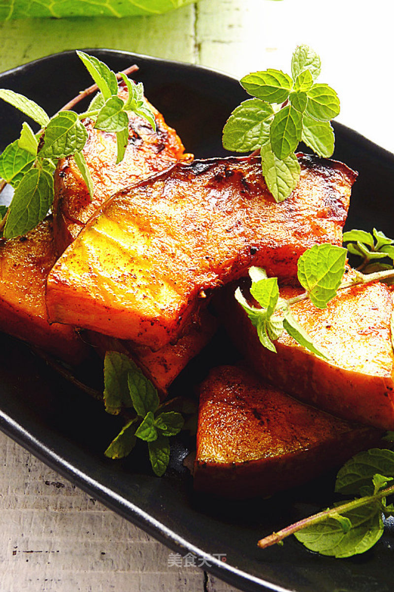 #trust of Beauty# Charcoal Roasted Pumpkin recipe