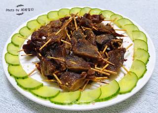 Chicken Gizzard Skewers recipe