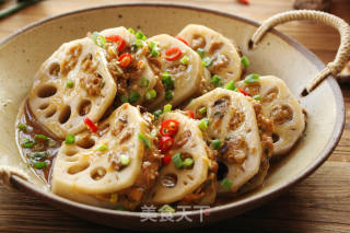 Childhood Hometown Flavor-steamed Lotus Root Folder recipe