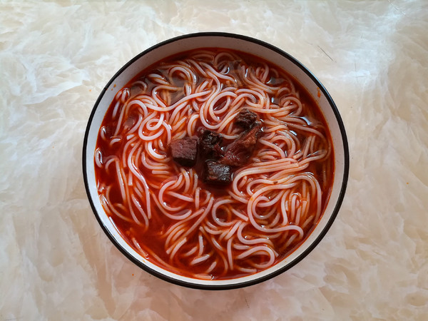 Braised Beef Rice Noodles (quick Version) recipe