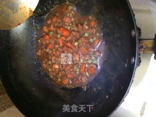 Kuaishou Pork Sauce Rice Potato Burger recipe