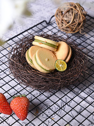 Matcha Sandwich Cookies recipe