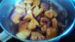 Sweet and Sour Pineapple Pork Neck recipe