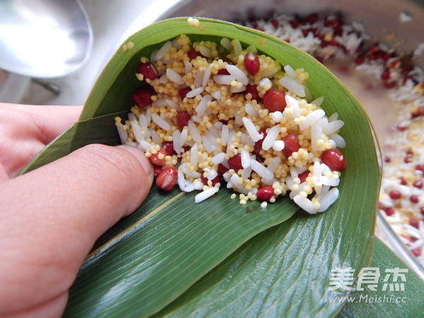 Millet Red Bean Dumplings recipe