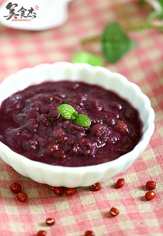 Red Bean and Purple Sweet Potato Soup recipe