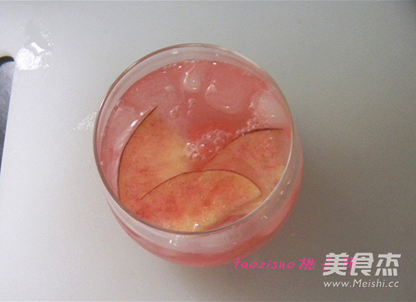 Peach Ice Drink recipe